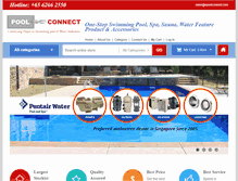 Tablet Screenshot of epoolconnect.com